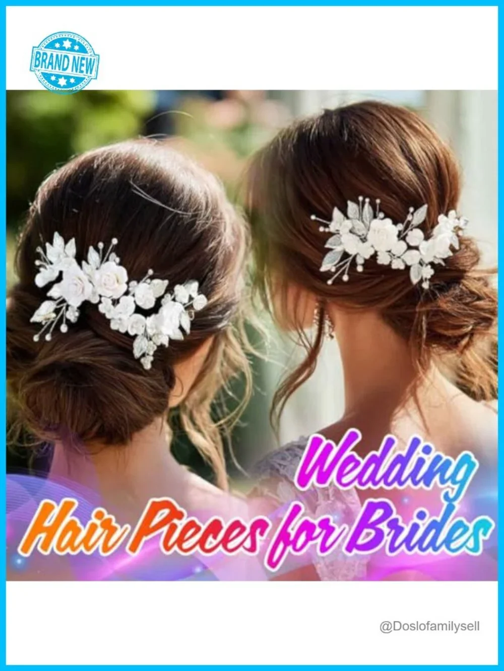 Crystal Pearl Bridal Hair Vine Headpiece Wedding Leaf Hair Accessories